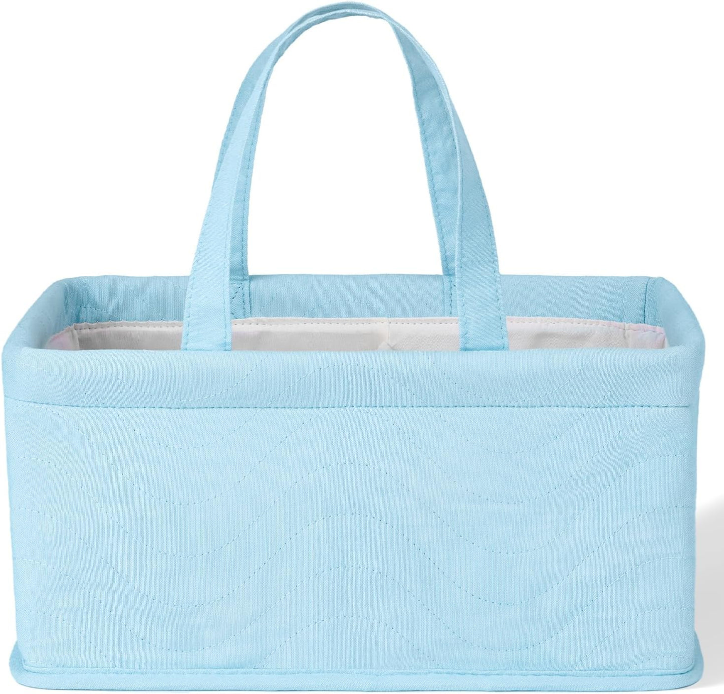 Mr. Pen- Baby Diaper Caddy Organizer, Blue, Baby Caddy Organizer with Handle, Compact Size, Collapsible & Portable