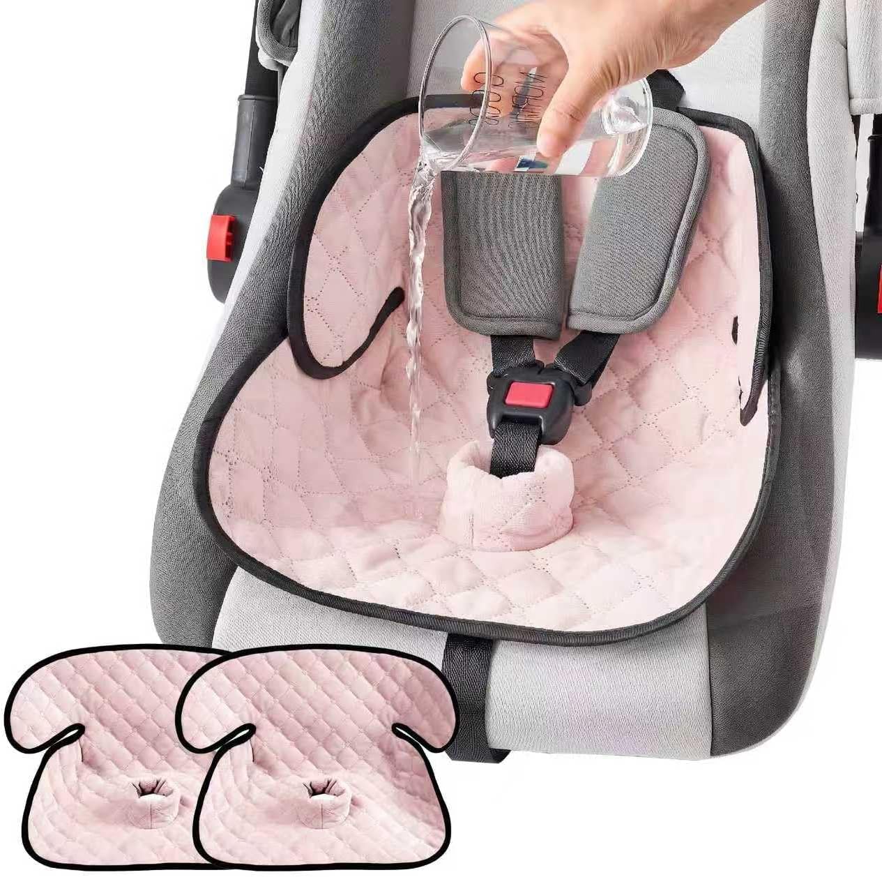 2 Pack Waterproof Piddle Pads Carseat Potty Training Car Seat Protector Waterproof Car Seat Liner Cover to Prevent Pee