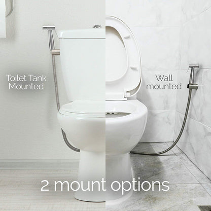 Handheld Bidet Sprayer for Toilet, Muslim Shower, Adjust Water Pressure Stainless Steel Bathroom Handheld Spray, Toilet Shower, Potty Toilet Hygiene,Bathing Pets,Feminine Hygiene (1)
