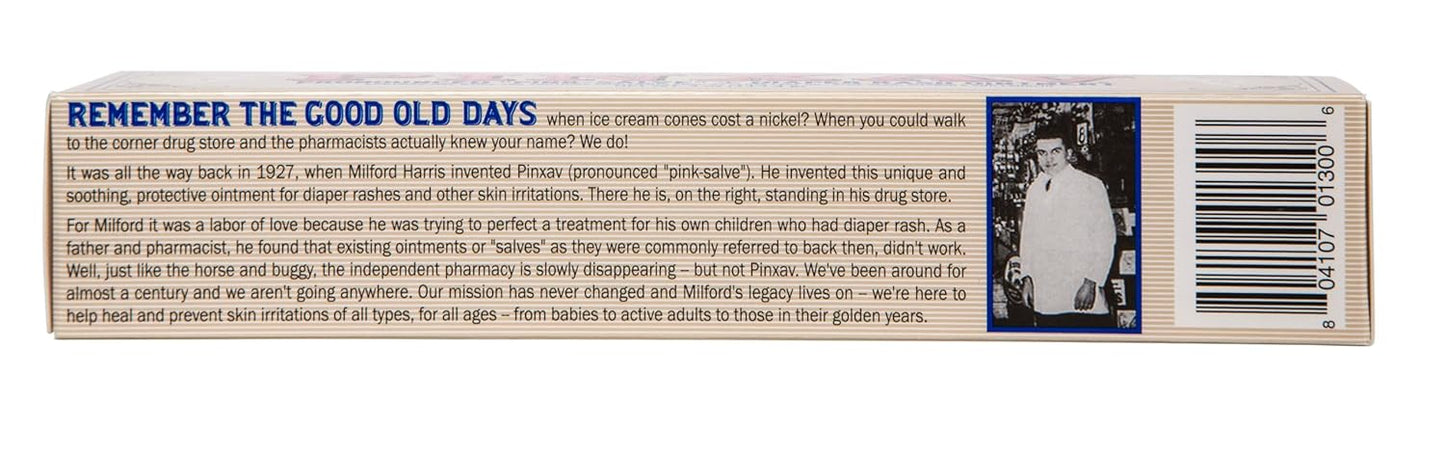 PINXAV Healing Cream, Fast Relief for Diaper Rash, Eczema, Chafing, Bed Sores, Acne, and Minor Cuts and Burns (4 OZ)