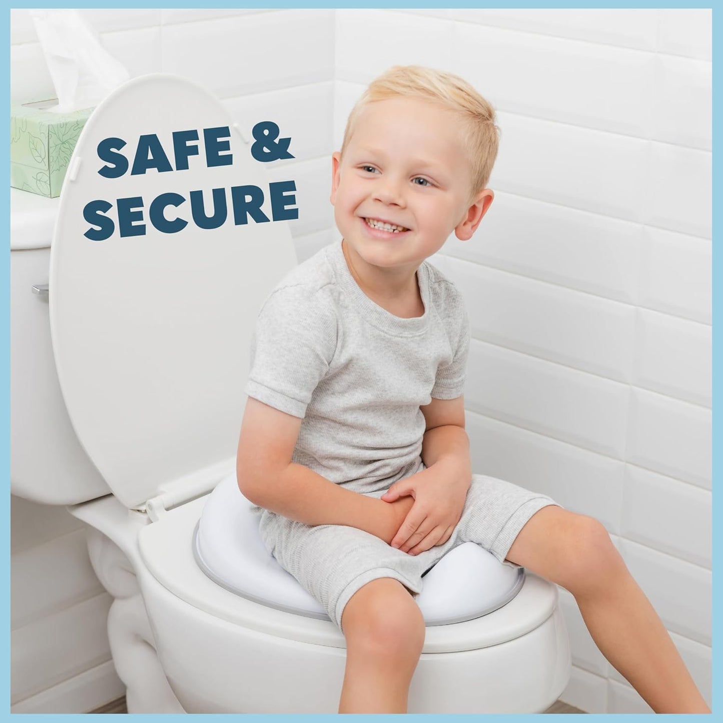 Todays Kids Toddler Potty Training Seat - Toddler Toilet Seat Attachment for Boys & Girls w/Splash Guard, Non-Slip Grip for Secure Fit, Fits Standard Round & Oval Toilets, Storage Hook Included, Pink