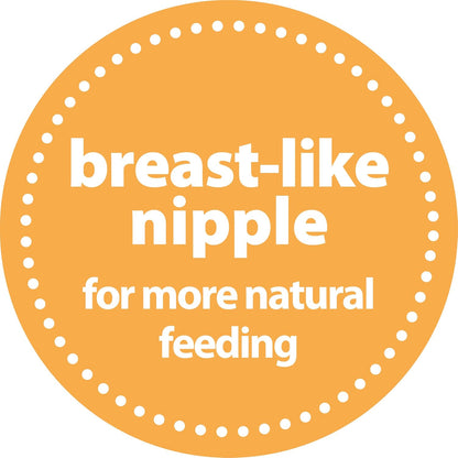 Dr. Brown's Accufeed 60 Bottle with Preemie Flow and Level T Nipples, 2 oz/60 mL, BPA-Free, 0m+, 3-Count