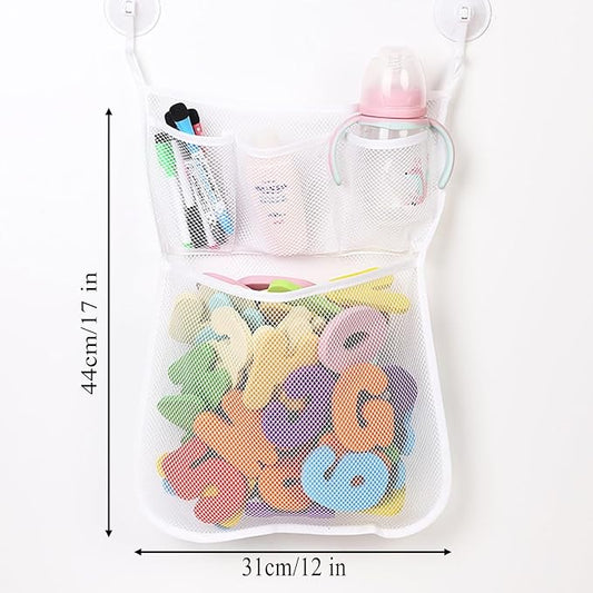 Bath Toy Storage,Bath Toy Holder Organizer,Bathtub Toy Storage Organizer