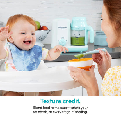 nutribullet Baby Steam + Blend, White/Blue