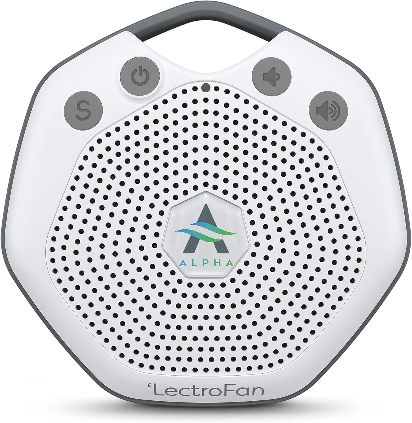 Adaptive Sound Technologies LectroFan Alpha - White Noise Machine to Support Restful Sleep - Blocks Ambient Sound - Built-in Lullabies - Convenient Clip Attachment - Portable Relaxation Support
