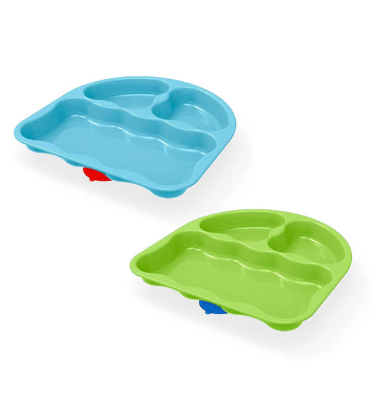 NUK First Essentials Tri-Suction Bowls, Colors may vary, 2-Pack