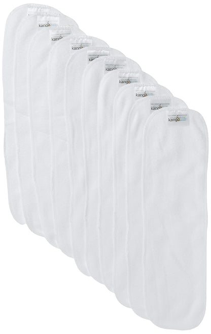 Kanga Care Reusable Microchamois Cloth Diaper Liner Use with Baby Creams or Balms (10 Pack)