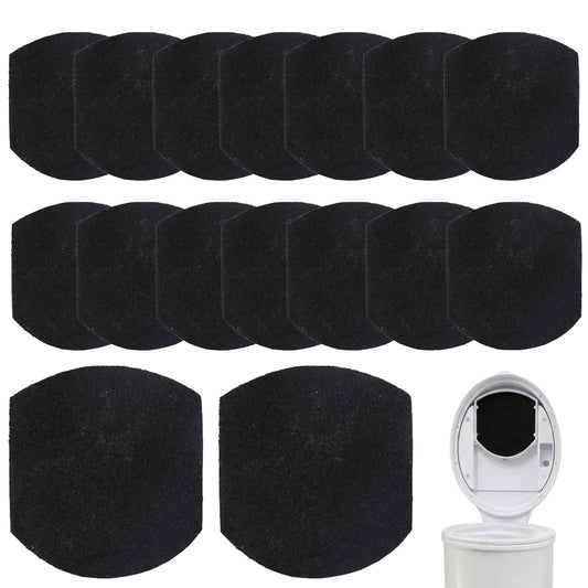 16 Pack Baby Diaper Pail Deodorizer Refills Compatible with Ubbi Steel Diaper Pail, Activated Charcoal Odor Absorber Filters, Odor Absorbing & Odor Eliminating, No Smell
