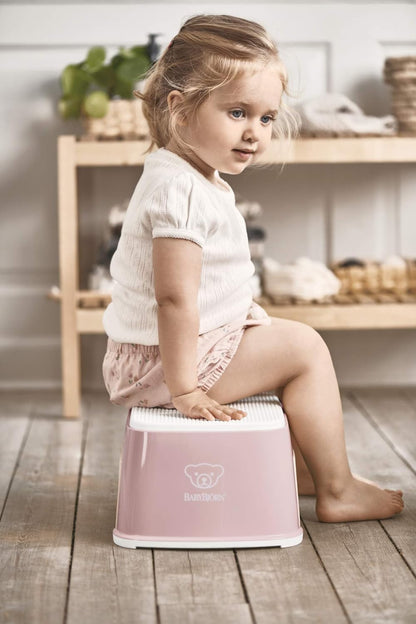 BabyBjörn Step Stool, White/Gray