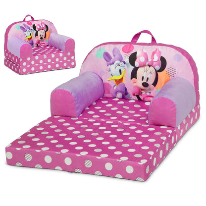 Delta Children - Cars Cozee Buddy Flip-Out Kids Chair, Blue