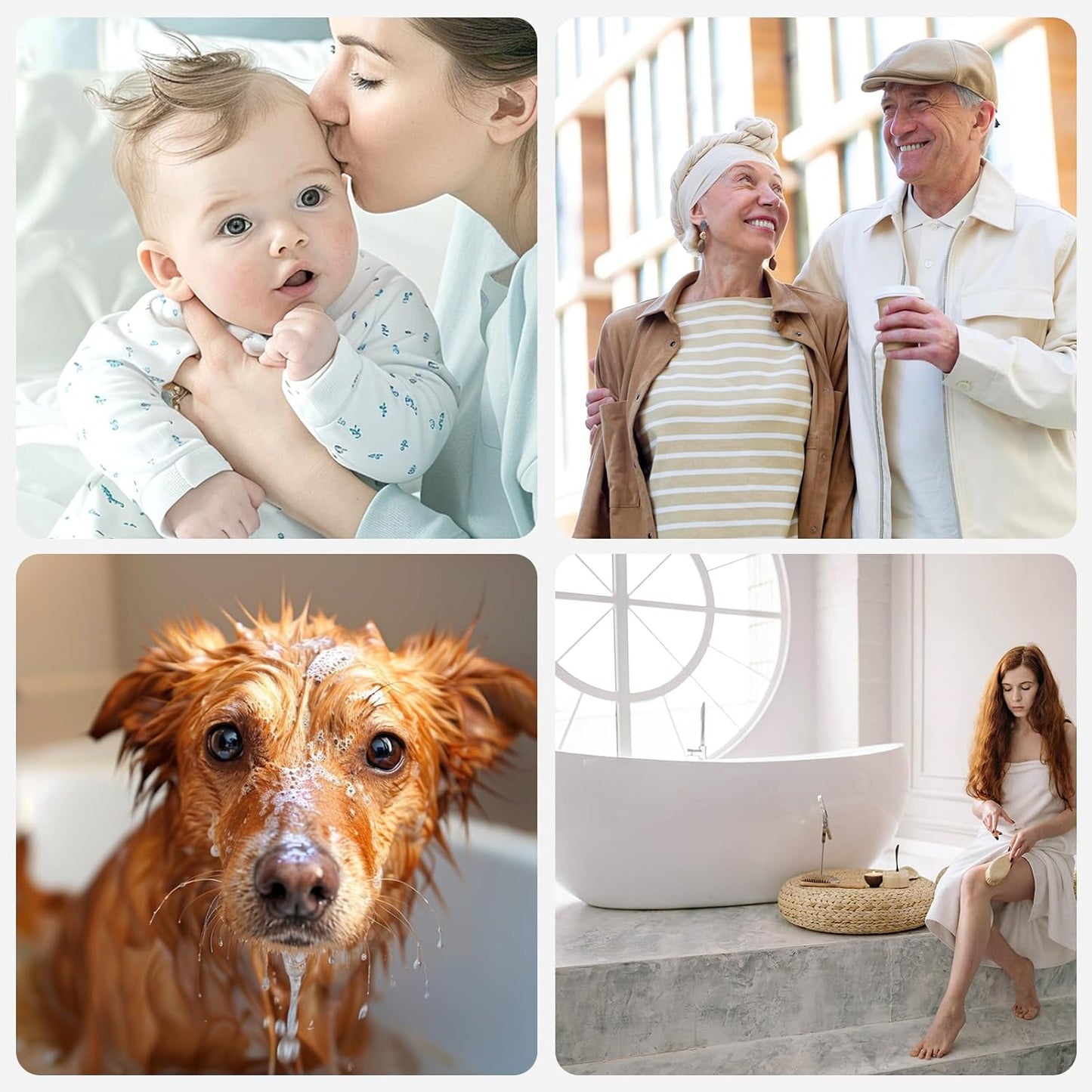 Handheld Bidet Sprayer for Toilet, Bidet Sprayer Kit with Stainless Steel Hose for Feminine Wash, Adjustable Water Pressure Handheld Sprayer for Cloth Diaper Wash (Chrome Silver)
