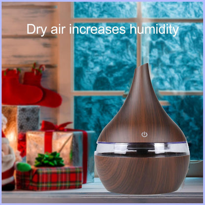 Portable Mini Cool Mist Humidifier, 400ml Ultrasonic Humidifier with 7 Color Night Lights, 2 Mist Modes, 10-20 Hours Runtime, Ultra-Quiet for Bedroom, Nursery, Office, Car, USB Powered (White)