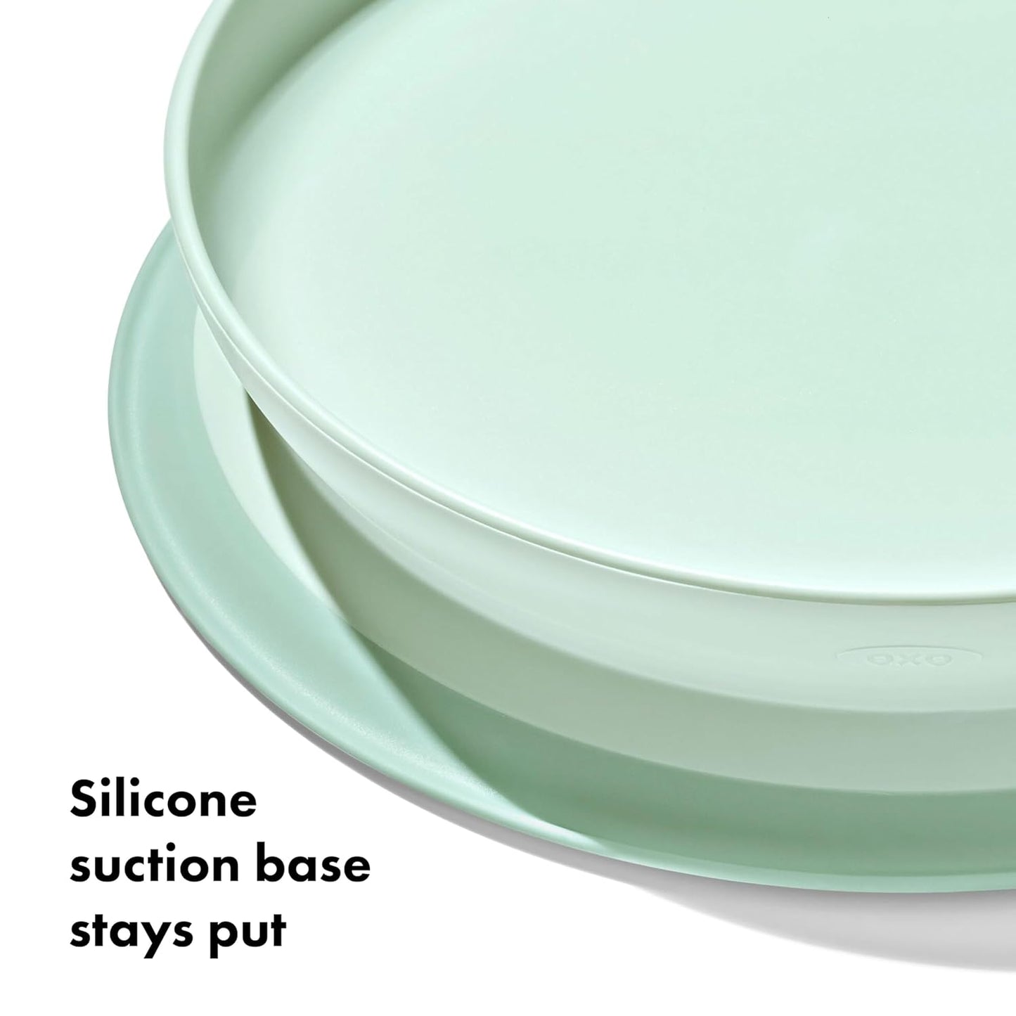 OXO Tot Stick and Stay Suction Plate - Blossom
