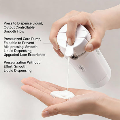 4 in 1 Travel Dispenser Bottle, 4 Pack 30ML Refillable Travel Formula Dispenser Bottles Pump, for Toiletries, with Scale Label Shampoo Lotion Conditioner Cream Storage (Green*2)