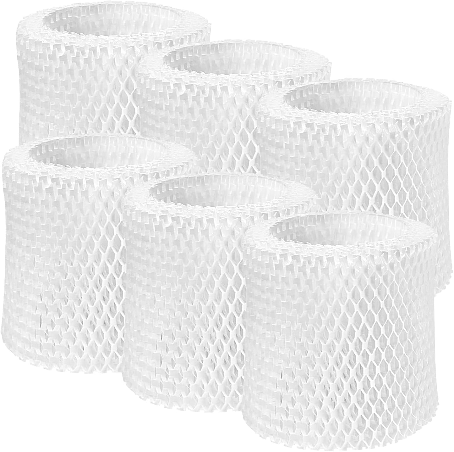 Aiskaer Humidifier Wicking Replacement Filter Compatible with Canopy Bedside and Nursery Humidifiers, Paper Filter, 6-Pack