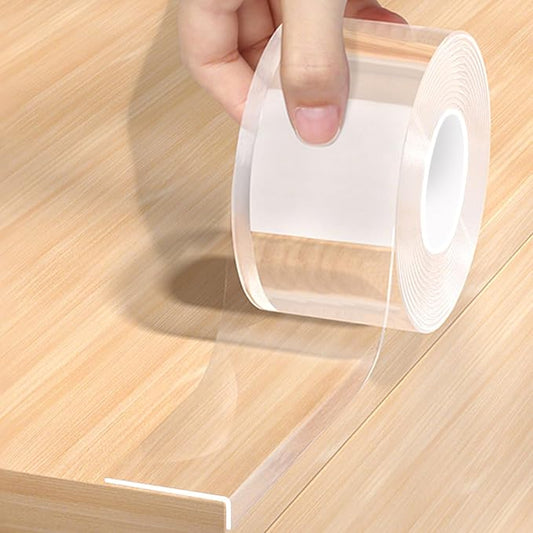 Corner Protectors Baby Proofing,Clear Edge Protector Strip,Furniture Corner Guards,Cabinets,Tables and Window Sill Sharp Corner Safety Bumpers,2 in x 4 ft