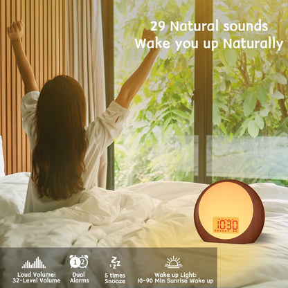 Loud Brown Noise Sounds White Noise Machine 30 Soothing Sounds 12 Color Night Lights Auto-Off Timer Sleep Machine with Memory Function for Baby Kids Adult for Office Privacy White Elephant Gifts