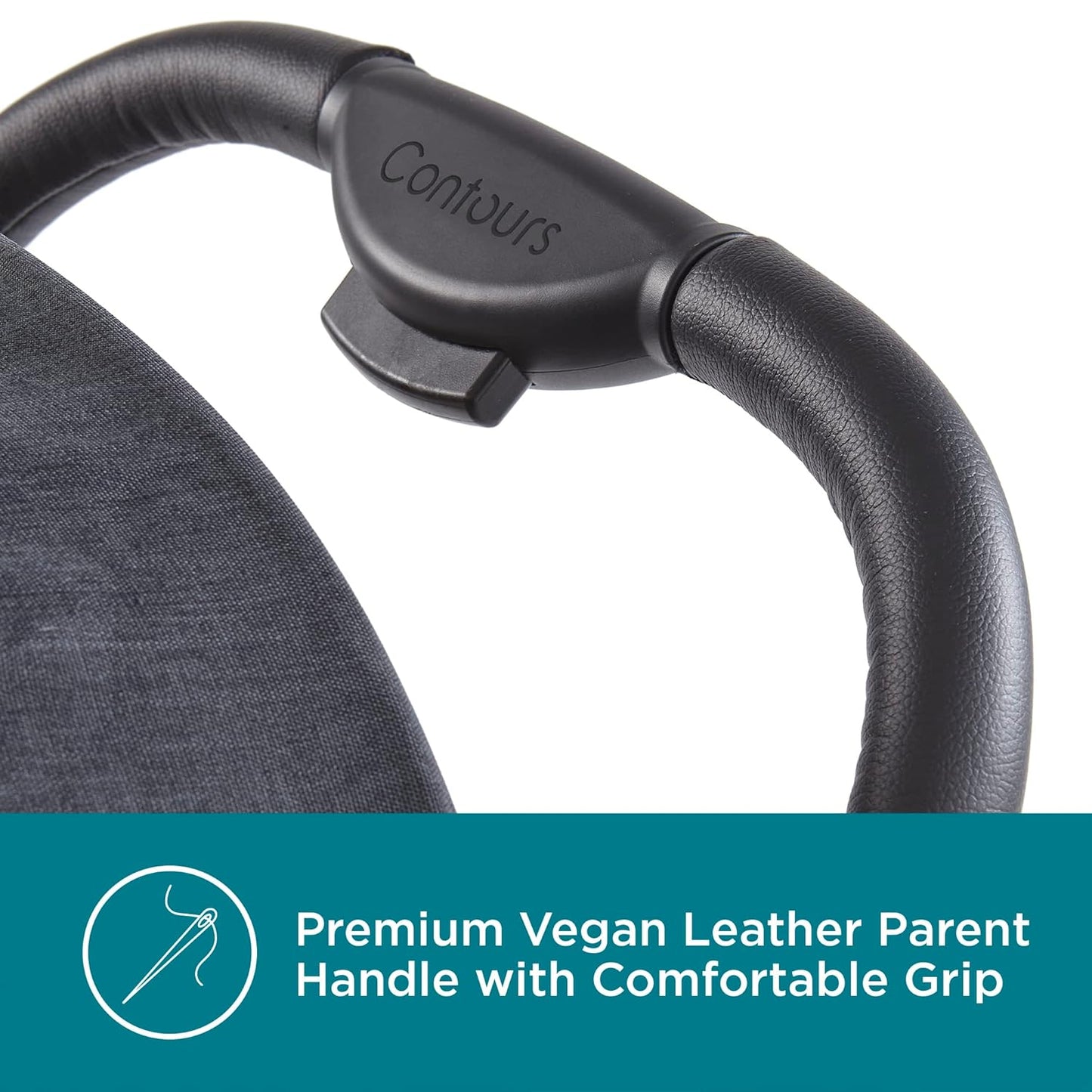Contours Quick Elite Baby Stroller, Lightweight Compact Travel Stroller, Toddler Stroller, Infant Car Seat Compatibility, Multi-Position Seat Recline, Sun Canopy, 5-Point Safety Harness -Eclipse Black