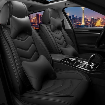 CTDS Car Seat Covers for MINI Convertible 2013-2026, Stylish Sport Seat Covers, Premium Nappa Leather Car Seat Cover. Automobile Seat Covers Sets.(Luxury 5 Seats/Beige)
