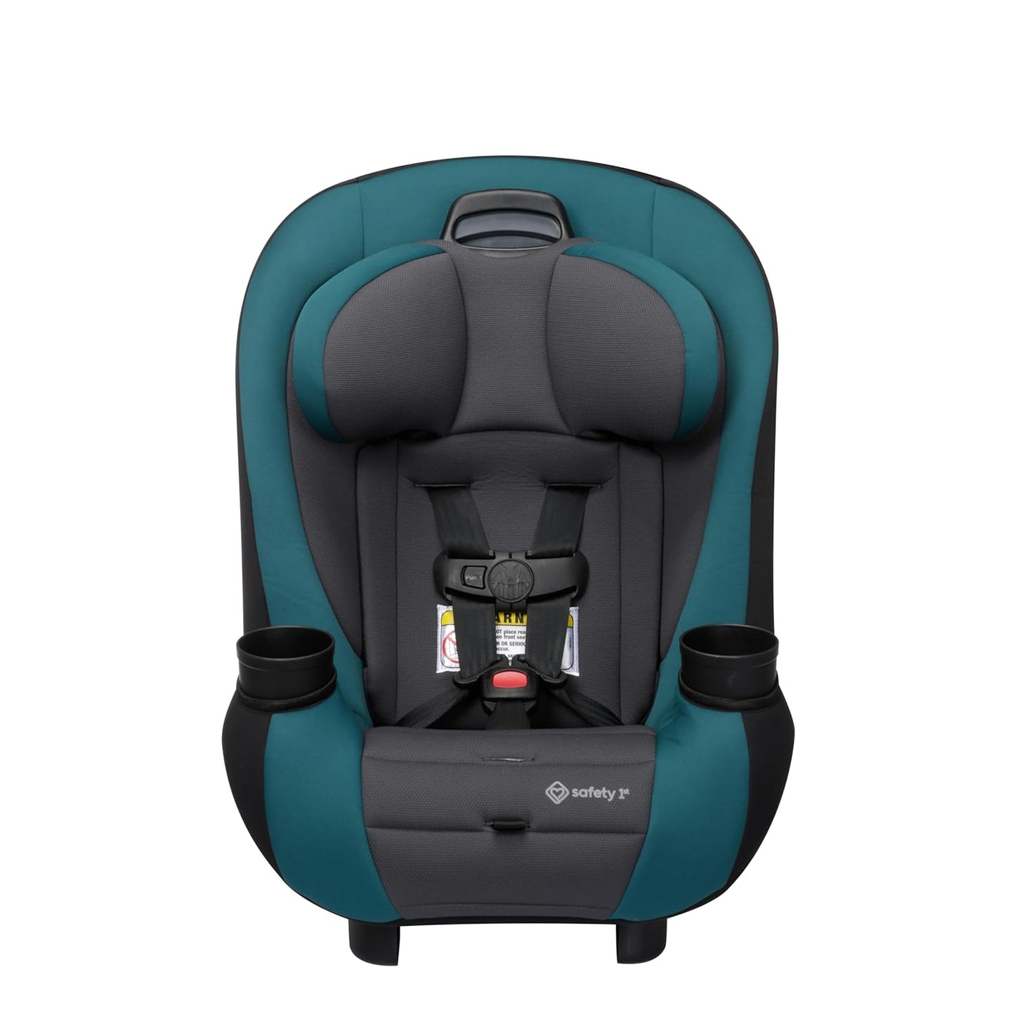 Safety 1st Ellaris 3-in-1 Convertible Car Seat, Slim Fit Design, Rear & Forward-Facing, 5-Position Headrest, 3-Across Fit, Travel-Friendly with Machine-Washable Seat Pad, Smokey Haze