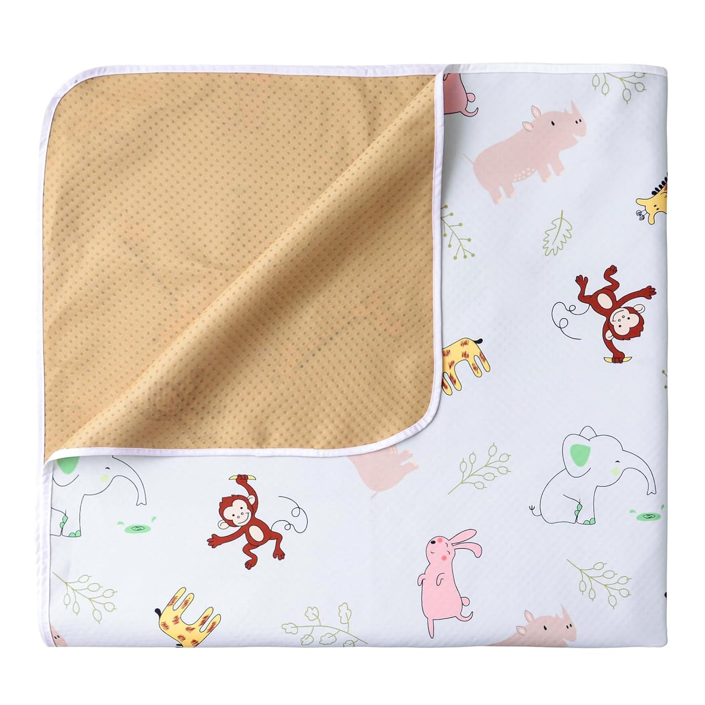 Splat Mat for Under High Chair/Arts/Crafts by CLCROBD, 51" Baby Anti-Slip Food Splash and Spill Mat for Eating Mess, Waterproof Floor Protector and Table Cloth