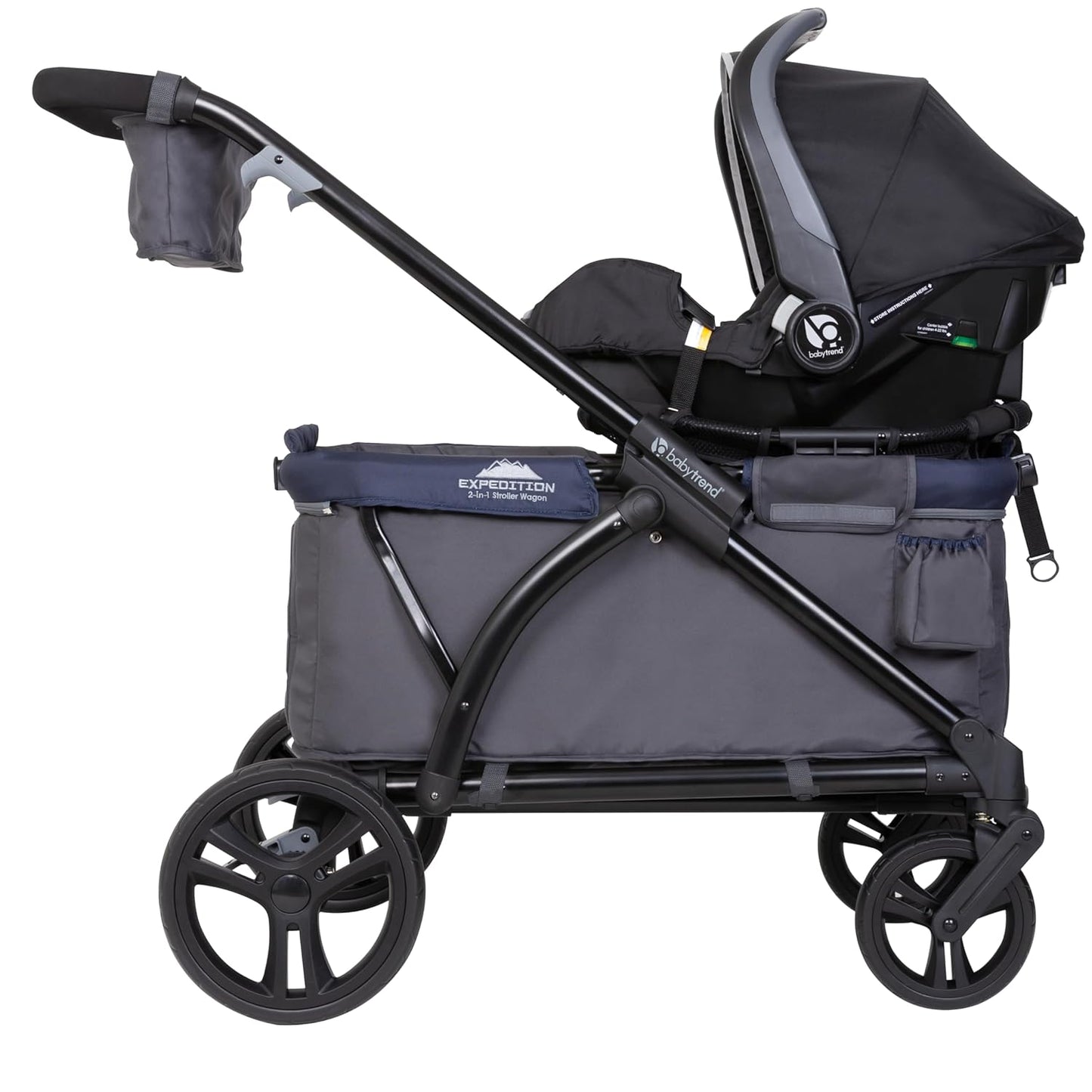 Baby Trend Expedition Stroller Wagon, Liberty Midnight