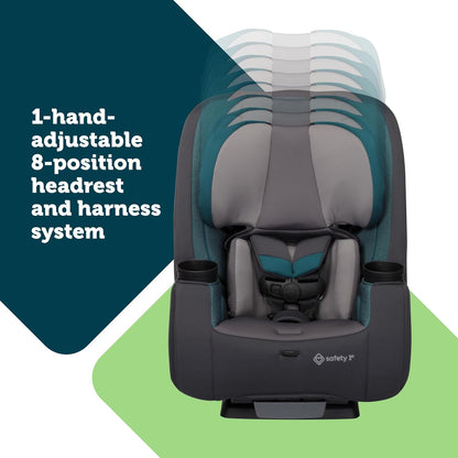 Safety 1st Convertible Car Seat, Convert from Rear to Forward Facing and Belt-Positioning Booster, High Street, From Birth to Age 10, TriMate