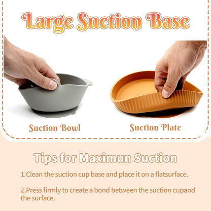Silicone Baby Feeding Set 21 Pcs, Baby Led Weaning Supplies, Baby Feeding Supplies Set BPA Free, Essentials for Newborn Gift Mixed
