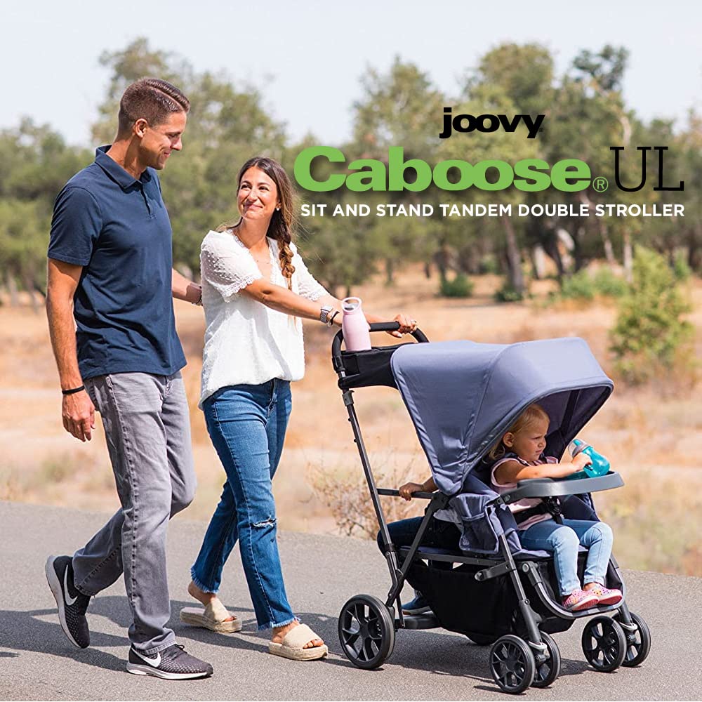 Joovy Caboose LX Tandem Stand-on Stroller, Black