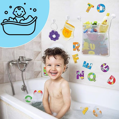 Bath Toy Storage,Bath Toy Holder Organizer,Bathtub Toy Storage Organizer