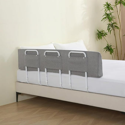 Bed Guard Rail for Toddlers, 59inch Foam Padded Side Rail for Queen King Twin Full Size Bed, Bedrail for Toddler, Bed Railing