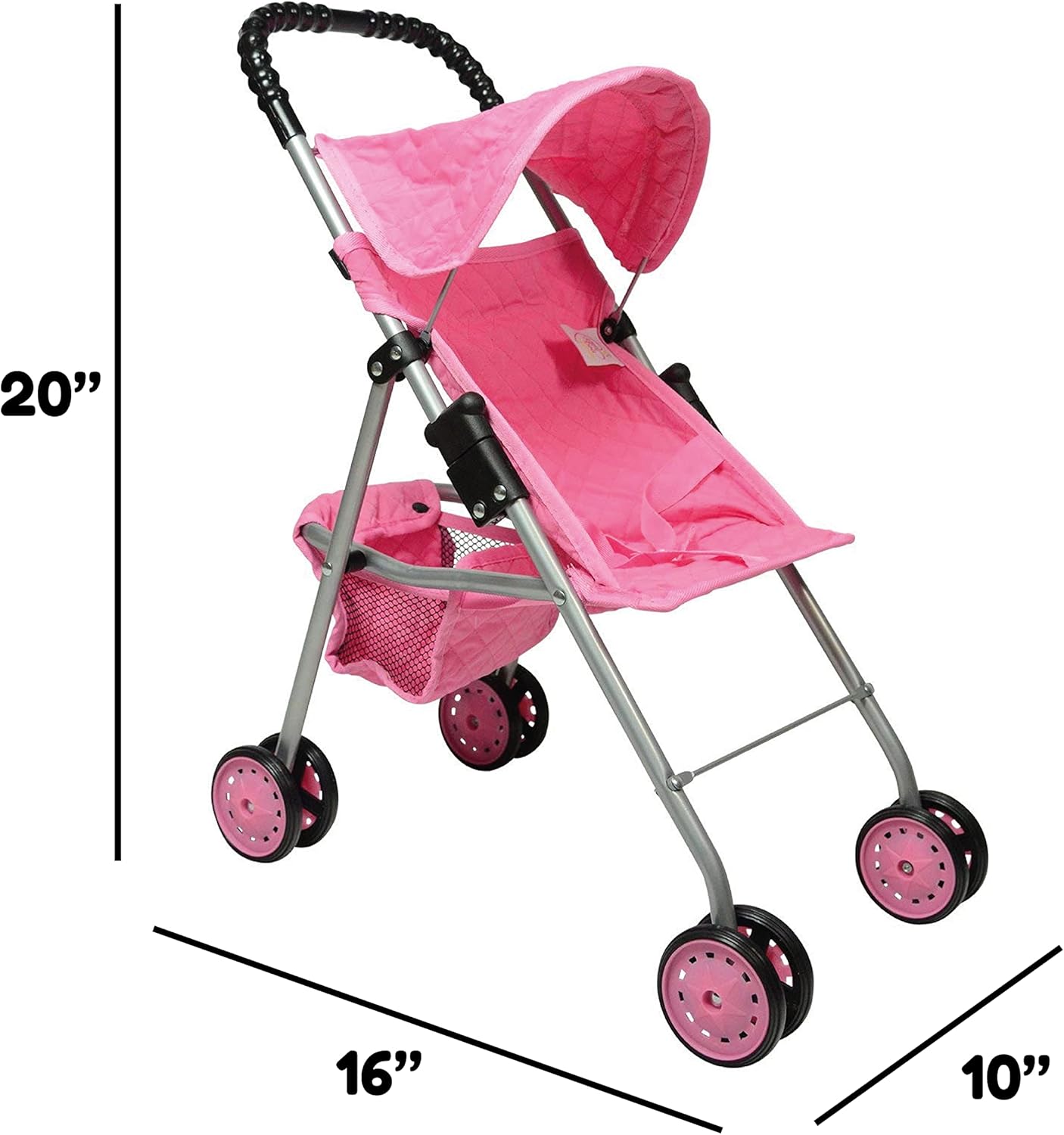 My First Doll Stroller Denim for Baby Doll