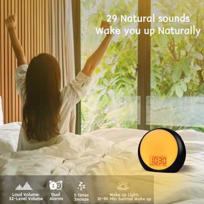 Loud Brown Noise Sounds White Noise Machine 30 Soothing Sounds 12 Color Night Lights Auto-Off Timer Sleep Machine with Memory Function for Baby Kids Adult for Office Privacy White Elephant Gifts