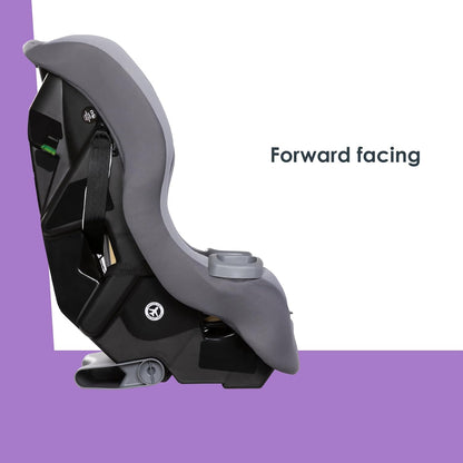 Baby Trend Trooper™ Slim 3-in-1 Convertible Car Seat, Dash Black – Slim Fit, 3-in-1 Growth Modes, Lightweight Design, Adjustable Comfort Padding