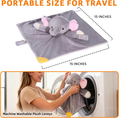 BEREST Unicorn Baby Sleep Soother 4-in-1 Sound Machine with Heartbeat & White Noise|Security Blanket & Pacifier Holder|Soothing Plush Toy for Newborns|Perfect Baby Registry Essential