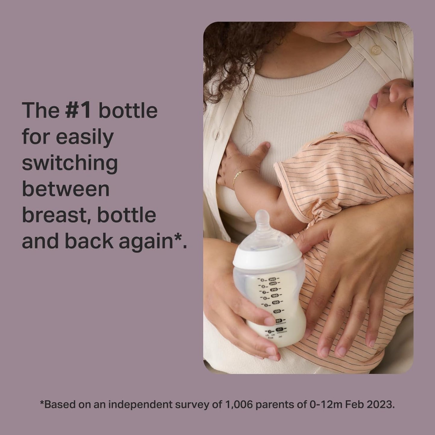 Tommee Tippee Natural Start Anti-Colic 5 oz BPA Free Baby Bottles, 0+ Months, Slow Flow Breast-Like Nipple, Self Sterilizing, Designed for Seamless Transition Between Bottle and Breast, Pack of 4