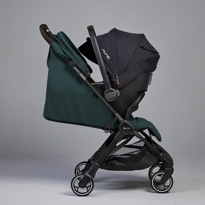 Silver Cross Clic Compact Travel Stroller – (Latte) – Lightweight Baby Stroller for Airplane Travel – One-Hand Fold, Lie-Flat Infant & Toddler Seat – Birth to 55 lb