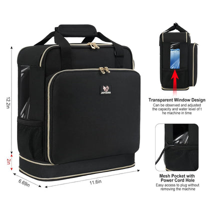 Carrying Case Compatible with Baby Brezza Formula Pro Mini Baby Mixer Machine, Insulated Formula Mixer Travel Bag with Shoulder Strap