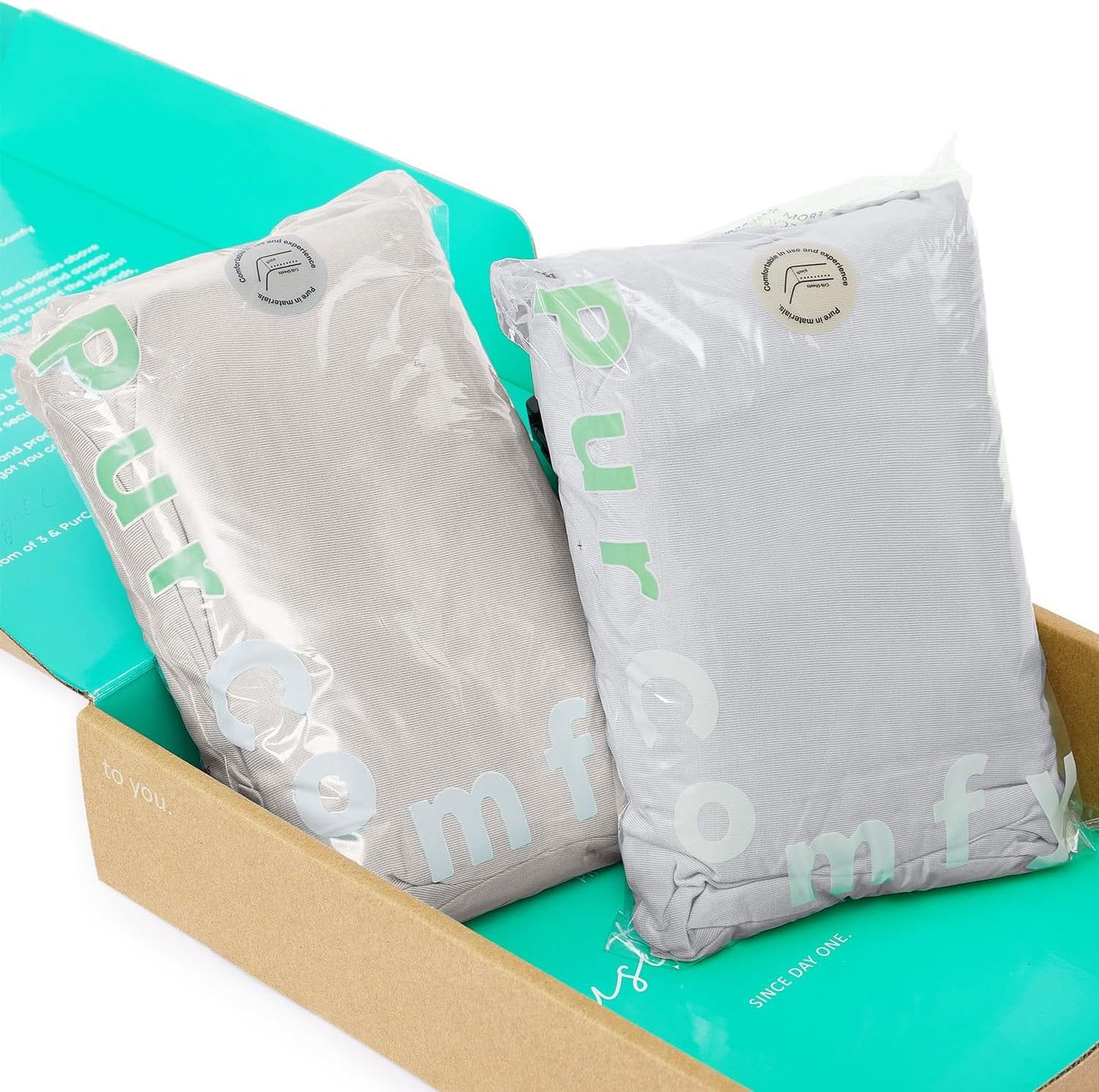 Supersoft Pack and Play Sheets Fitted, Premium Bamboo Viscose Mini Crib Sheets, Pack N Play Mattress Sheets, Graco Playard Baby Sheets Neutral for Boys Girls, 5'' Deep Pocket 2-Pack