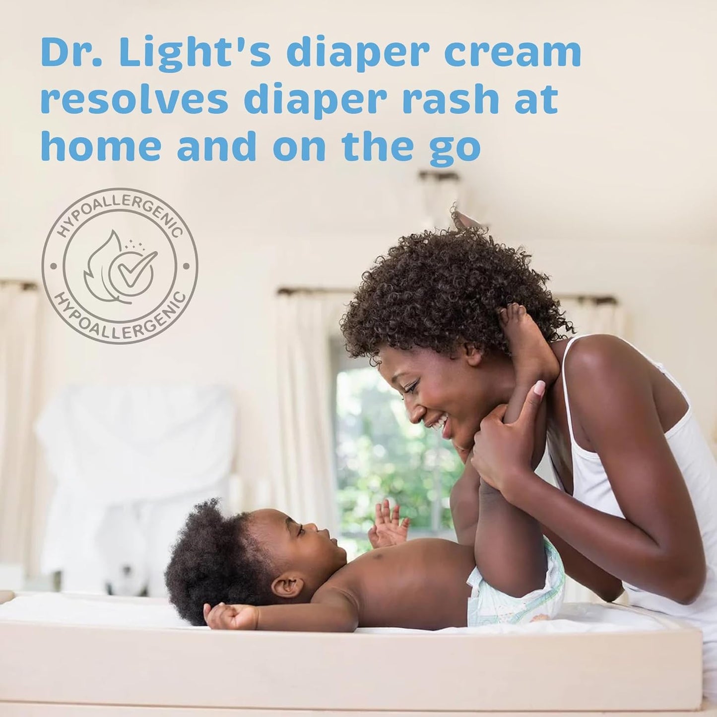 Baby Diaper Rash Cream Pediatrician Formulated with 5 Ingredients for Gentle, Happy, and Rash-Free Skin Care, 8 oz