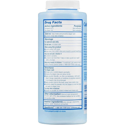 Caldesene Medicated Protecting Body Powder with Zinc Oxide and Cornstarch, Talc-Free Baby Powder Soothes & Protects, 5 Oz.