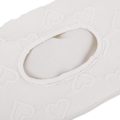 Quilted Baby Diaper and Wipes Pouch Portable Mommy Bag for Stroller Reusable Wipes Pouch with Lanyard for Casual Travel (Beige)