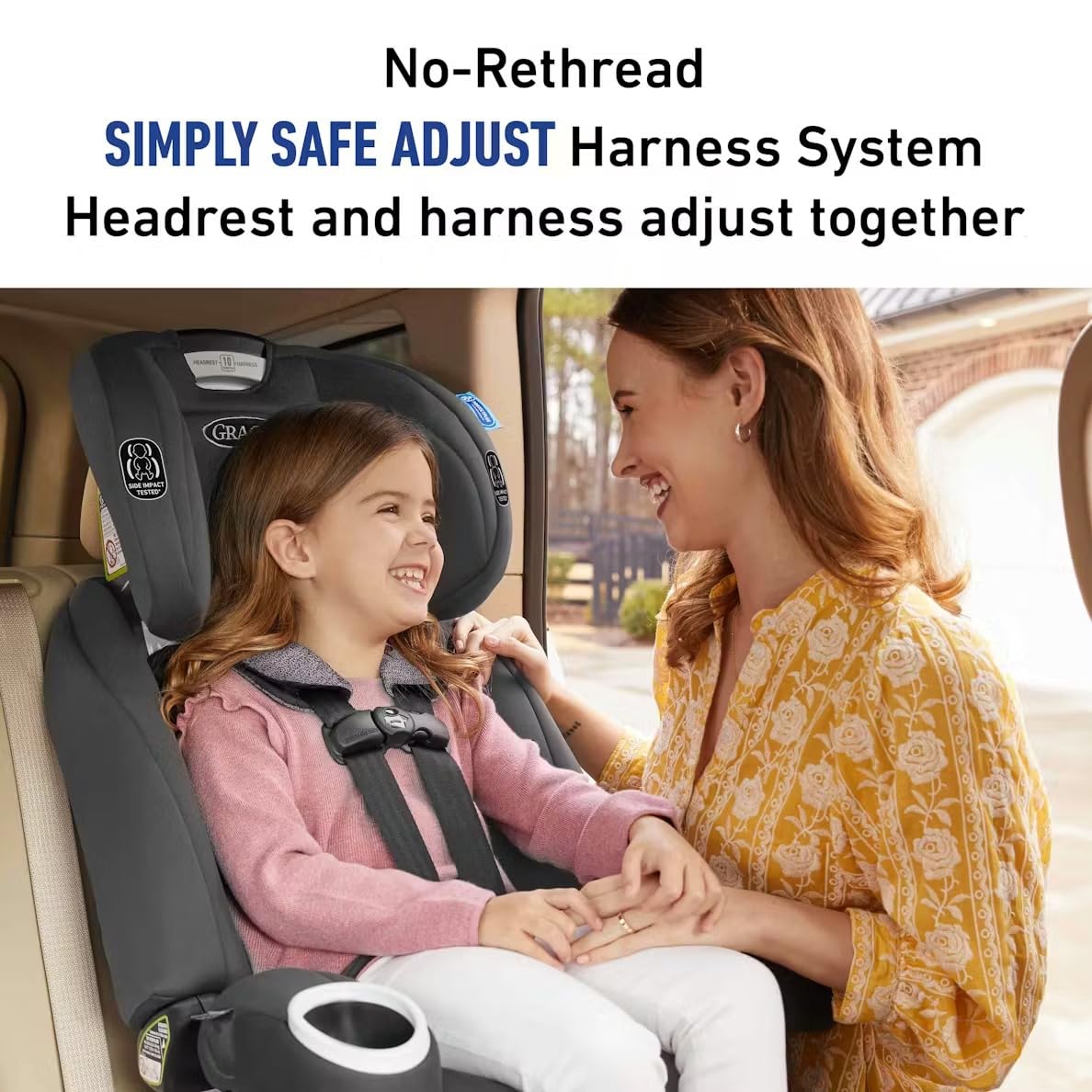 Graco® 4Ever DLX 4 in 1 Car Seat | Infant to Toddler Car Seat, Maven, Adaptable for 10 Years of Use, Size: 20x21.5x24 Inch