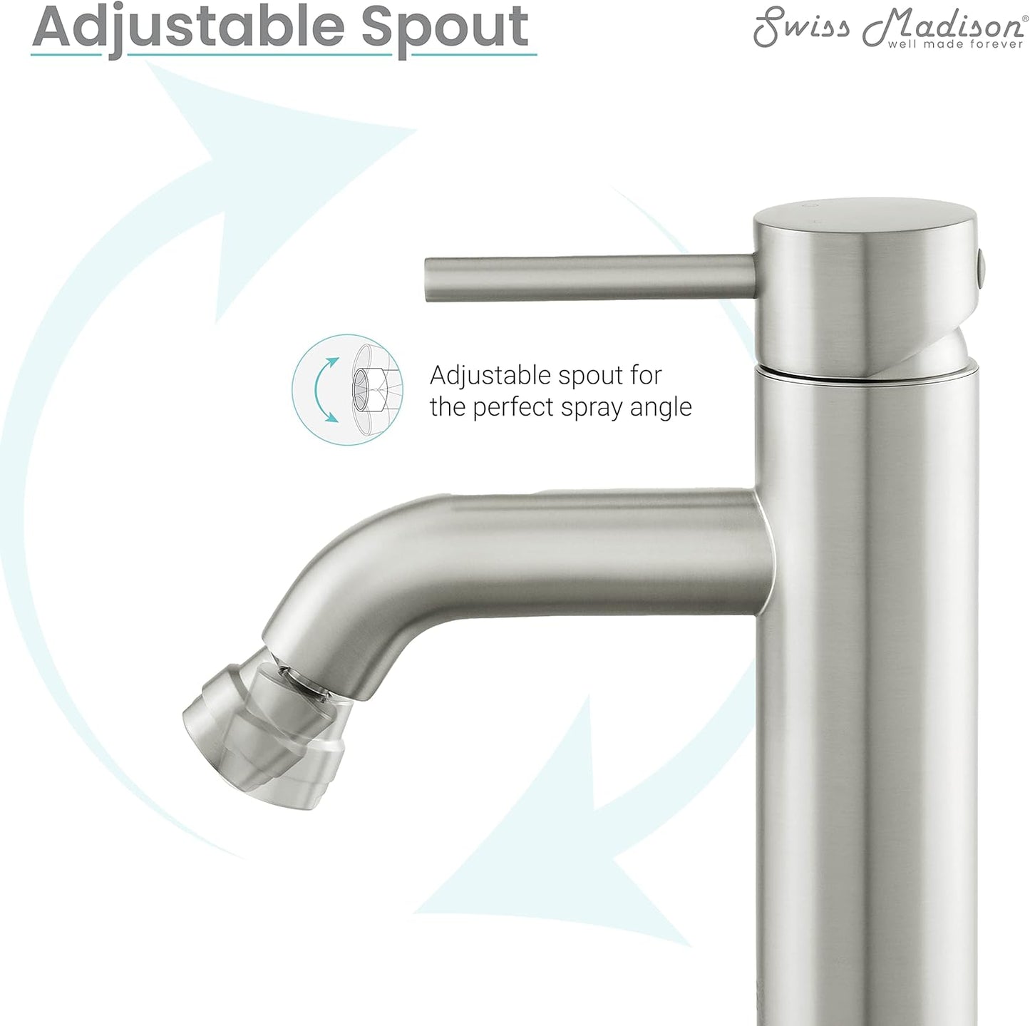Swiss Madison Well Made Forever SM-DF81C Ivy Bidet Faucet in Chrome