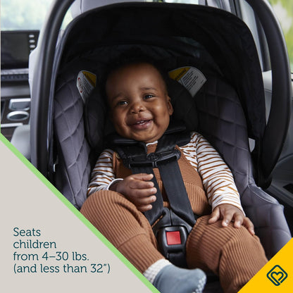 Safety 1ˢᵗ® onBoard™ Insta-Latch™ DLX Infant Car Seat with Base, Baby Car Seat for 4-30 lbs., Rear Facing Car Seat, Newburyport
