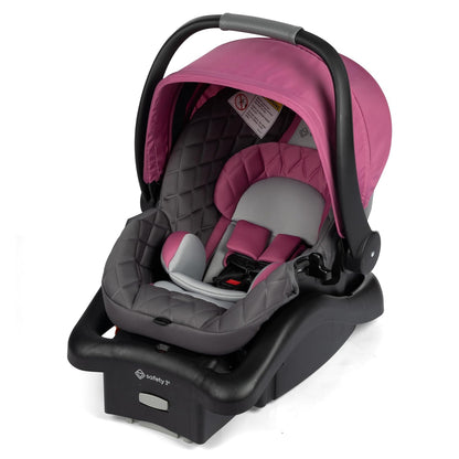 Safety 1ˢᵗ® onBoard™ Insta-Latch™ DLX Infant Car Seat with Base, Baby Car Seat for 4-30 lbs., Rear Facing Car Seat, Newburyport