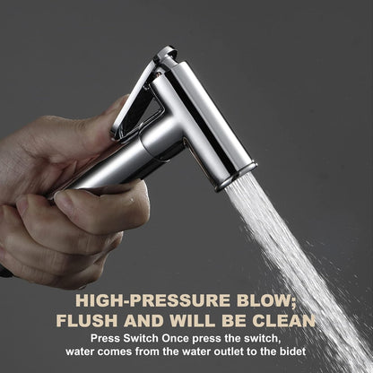 HandheldSprayer,Toilet Sprayer Head Stainless Steel HandheldSprayer Cloth Bathroom Diaper Sprayer for Kitchen and Toilet Cleaning,Type3(Type1)