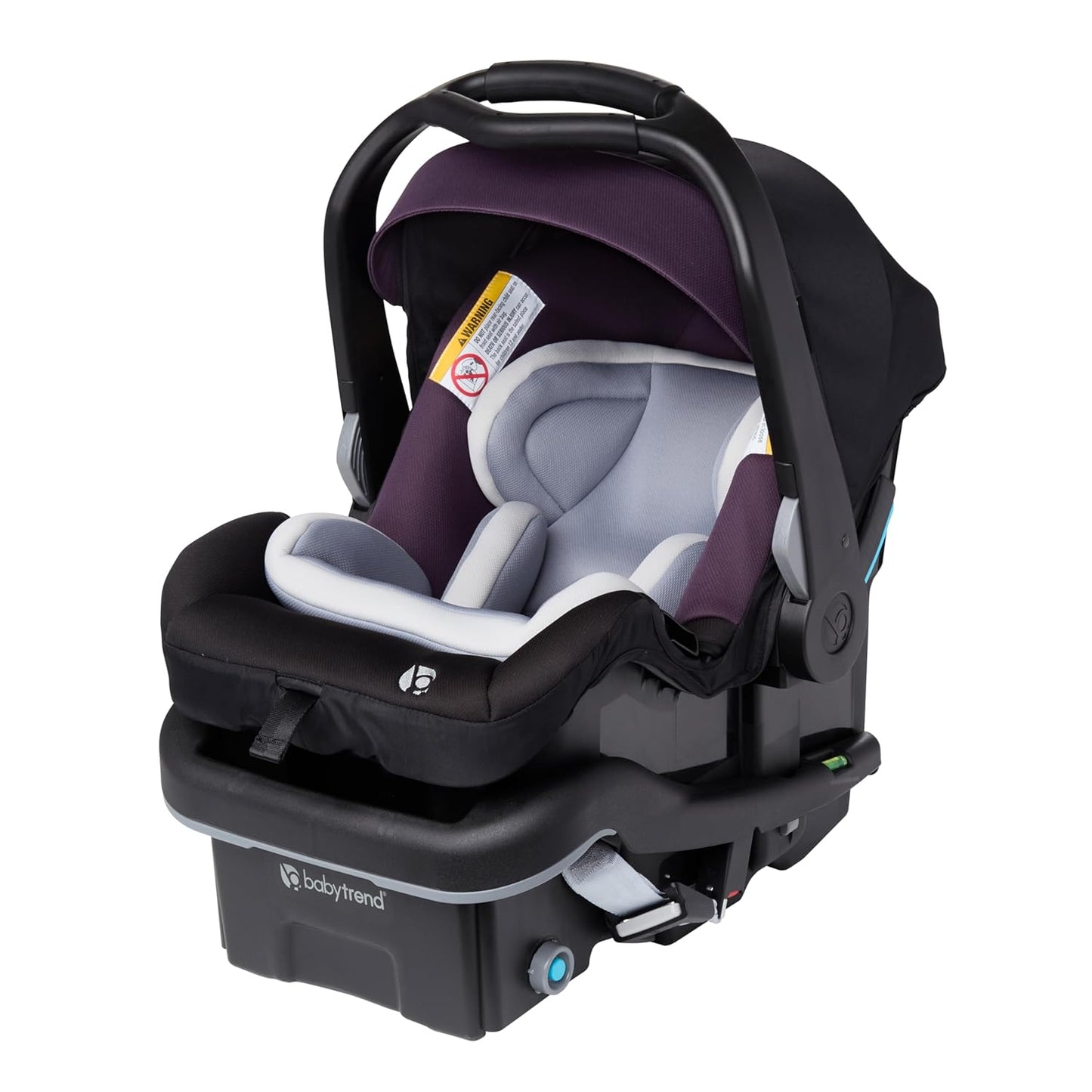 Baby Trend Secure-Lift Infant Car Seat, Dash Black – Compact Lightweight Carrier, Infant Comfort Cushioning, Adjustable Harness Fit