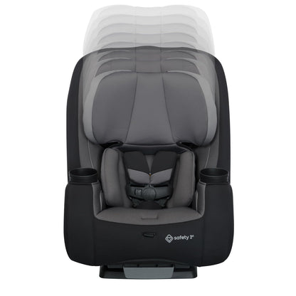 Safety 1st Convertible Car Seat, Convert from Rear to Forward Facing and Belt-Positioning Booster, High Street, From Birth to Age 10, TriMate