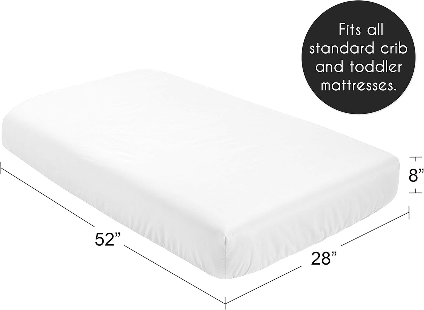 Sweet Jojo Designs 2-Piece Baby Bassinet Sheets Set (Black/White Gingham Checkered Plaid) for Boy/Girl, Infant Newborn Nursery, Oval, Rectangle & Hourglass Mattress (Solid Onyx & Classic Checkerboard)
